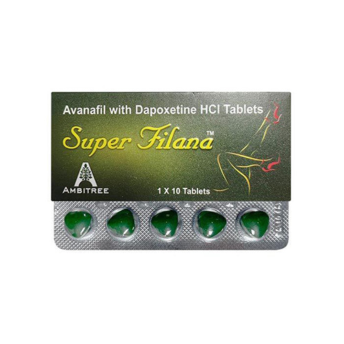 綠水鬼 阿伐那非雙效片 Super Filana 拒絕副作用 10粒/盒