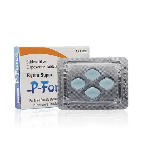必利吉 藍P P-force 速效壯陽藥 助勃+持久 超級戰士 4顆/盒