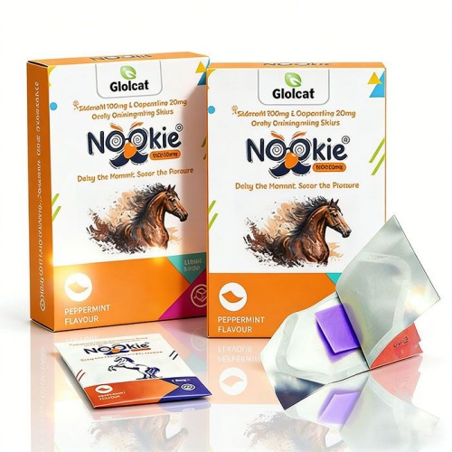 印度Nookie Strips紅鬃烈馬 薄力士 雙效威而鋼口溶膜 10片/盒